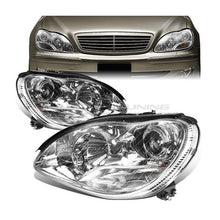 Carica l&#39;immagine nel visualizzatore di Gallery, Fari Anteriori Interno Chrome Mercedes Classe S W220