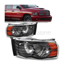 Load image into Gallery viewer, Fari Anteriori Frecce Ambrate Interno Nero Dodge Ram