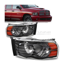 Fari Anteriori Frecce Ambrate Interno Nero Dodge Ram