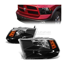 Load image into Gallery viewer, Fari Anteriori Frecce Ambrate Interno Nero Dodge Ram