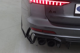 AUDI S6 C8 (Sedan-Avant) 2019+ Splitter laterali posteriori (2 Pezzi)