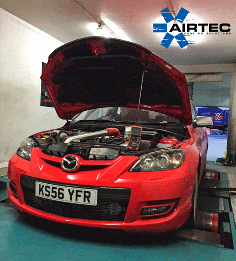 AIRTEC Stage 1 Intercooler Frontale Upgrade per Mk1 Mazda 3 MPS