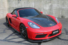 Carica l&#39;immagine nel visualizzatore di Gallery, Armaspeed Lip Anteriore in Carbonio PORSCHE BOXSTER 718 CAYMAN 718