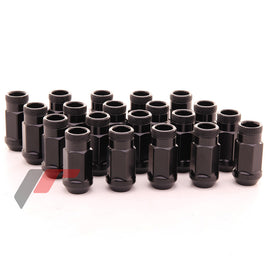 LugNuts Japan Racing in Acciaio Forgiato 12x1,25 45mm Black - em-power.it