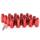 LugNuts Japan Racing in Acciaio Forgiato 12x1,25 45mm Red