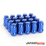 LugNuts Japan Racing in Acciaio Forgiato JN2 12x1,25 Blue