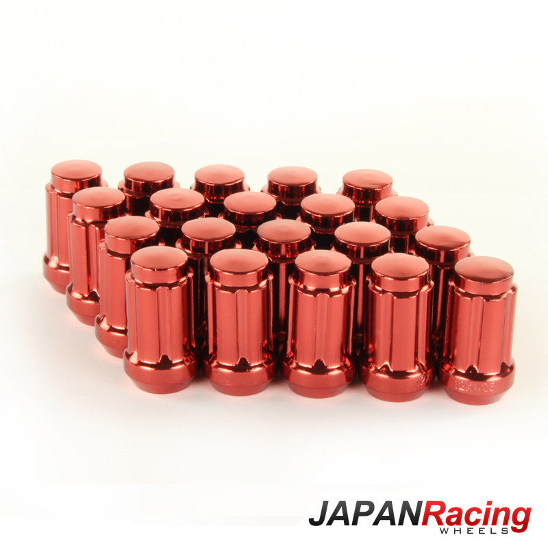 LugNuts Japan Racing in Acciaio Forgiato JN2 12x1,25 Red - em-power.it