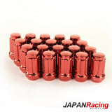 LugNuts Japan Racing in Acciaio Forgiato JN2 12x1,25 Red