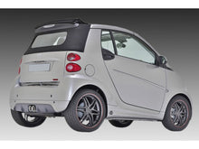 Carica l&#39;immagine nel visualizzatore di Gallery, Diffusore posteriore Smart Fortwo 451 Facelift Anniversary Edition