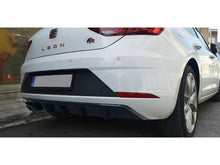 Carica l&#39;immagine nel visualizzatore di Gallery, Diffusore posteriore Seat Leon FR Mk3 Facelift 5 Porte (2017-2020)