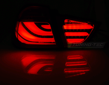 Load image into Gallery viewer, Fanali Posteriori LED BAR SMOKE Neri per BMW Serie 3 E90 09-11