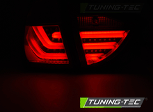 Load image into Gallery viewer, Fanali Posteriori LED BAR Rossi per BMW Serie 3 E91 05-08
