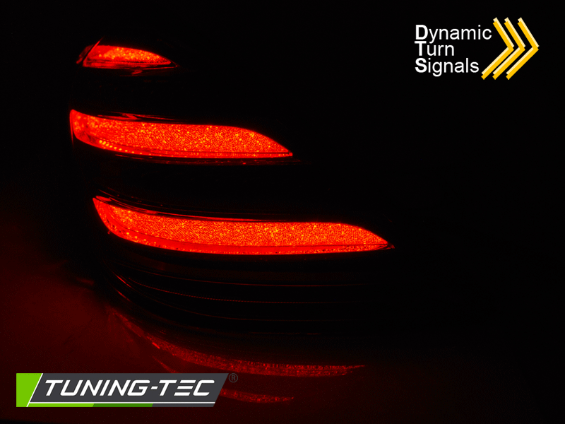 Fanali Posteriori LED BAR Rossi Bianchi sequenziali per MERCEDES Classe S W222 13-17