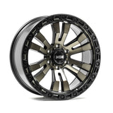 Cerchio in Lega LENSO MXB 20x9 ET20 6x139.7 MATT BLACK & BRONZE CENTRE