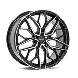 Cerchio in Lega LENSO VENTUS 18x8.5 ET40 5x115 GLOSS BLACK & POLISHED