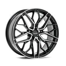 Load image into Gallery viewer, Cerchio in Lega LENSO VENTUS 18x8.5 ET40 5x114.3 GLOSS BLACK &amp; POLISHED