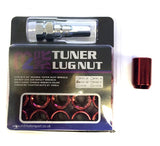 ROSSO TUNER CERCHIONUTS M12x1.25 (20 dadi + chiave)