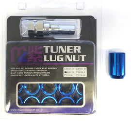 BLU TUNER CERCHIONUTS M12x1.25 (20 dadi + chiave) - em-power.it