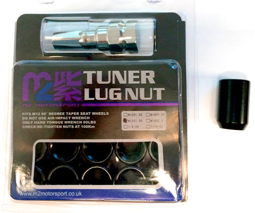 NERO TUNER CERCHIONUTS M12x1.5 (20 dadi + chiave) - em-power.it