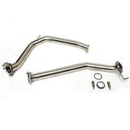 CIVIC FN2 TYPE R IN ACCIAIO  FRONT PIPE SENZA RISUONATORE |  M2 MOTORSPORT - em-power.it