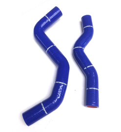 MITSUBISHI EVO 6 TUBI RADIATORE IN SILICONE  BLU |  M2 MOTORSPORT - em-power.it
