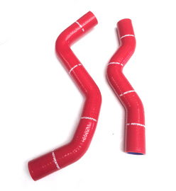 MITSUBISHI EVO 6 TUBI RADIATORE IN SILICONE  ROSSO |  M2 MOTORSPORT - em-power.it