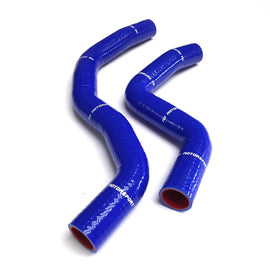 MITSUBISHI EVO 9 TUBI RADIATORE IN SILICONE  BLU|  M2 MOTORSPORT - em-power.it