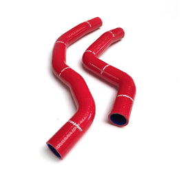 MITSUBISHI EVO 9 TUBI RADIATORE IN SILICONE  ROSSO |  M2 MOTORSPORT - em-power.it