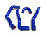 MITSUBISHI EVO 10 TUBI RADIATORE IN SILICONE BLU | M2 MOTORSPORT