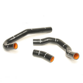 NISSAN S13  CA18DET TUBI RADIATORE IN SILICONE 89-93 NERO  |  M2 MOTORSPORT - em-power.it