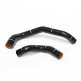 NISSAN GTR33 GTST TUBI RADIATORE IN SILICONE 95-98 TUBI RADIATORE IN SILICONE  NERO  |  M2 MOTORSPORT
