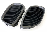 BMW E92 E93 M3 3 SERIES GENUINE FIBRA DI CARBONIO KIDNEY GRIGLIA ANTERIORES