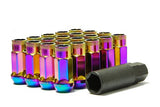 MUTEKI  SR48 NEON  CHROME NUTS M12x1.25mm