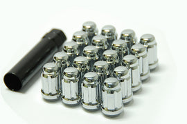 MUTEKI  CHROME CLOSED NUTS M12x1.25mm - em-power.it