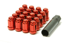 Carica l&#39;immagine nel visualizzatore di Gallery, MUTEKI ROSSO CLOSED NUTS M12x1.25mm - em-power.it