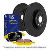 Kit EBC Pastiglie Freni Gialle e Dischi Sportivi Anteriore AUDI A3 8L 1.6 Cv  dal 2000 al 2003 Pinza VW Diametro disco 281mm