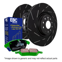 Carica l&#39;immagine nel visualizzatore di Gallery, Kit EBC Dischi Ultimax Sportivi e Pastiglie Verdi Anteriore VOLVO S60 (Mk1) 2.4 Cv  dal 2000 al 2010 Pinza ATE Diametro disco 320mm