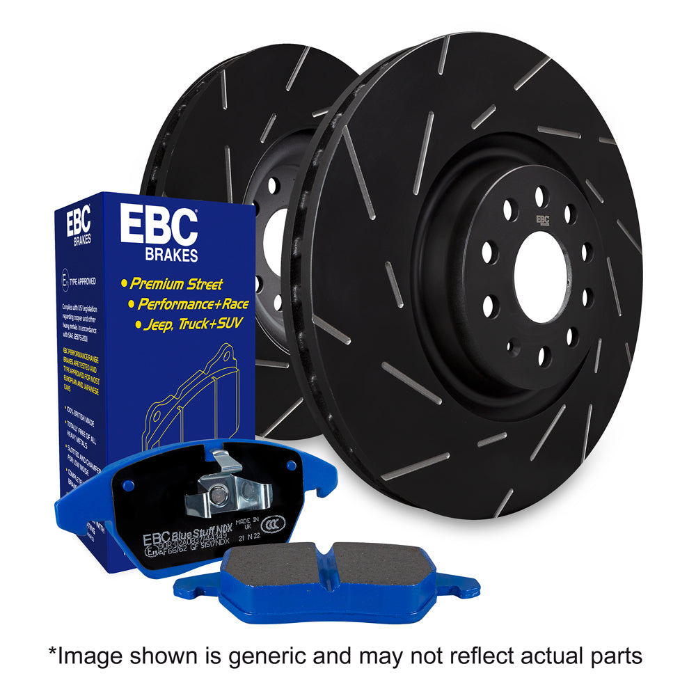 Kit EBC Pastiglie Freni e Dischi Freno Posteriore LOTUS 340R 1.8 Cv  dal 2000 al 2001 Pinza Brembo Diametro disco 283mm