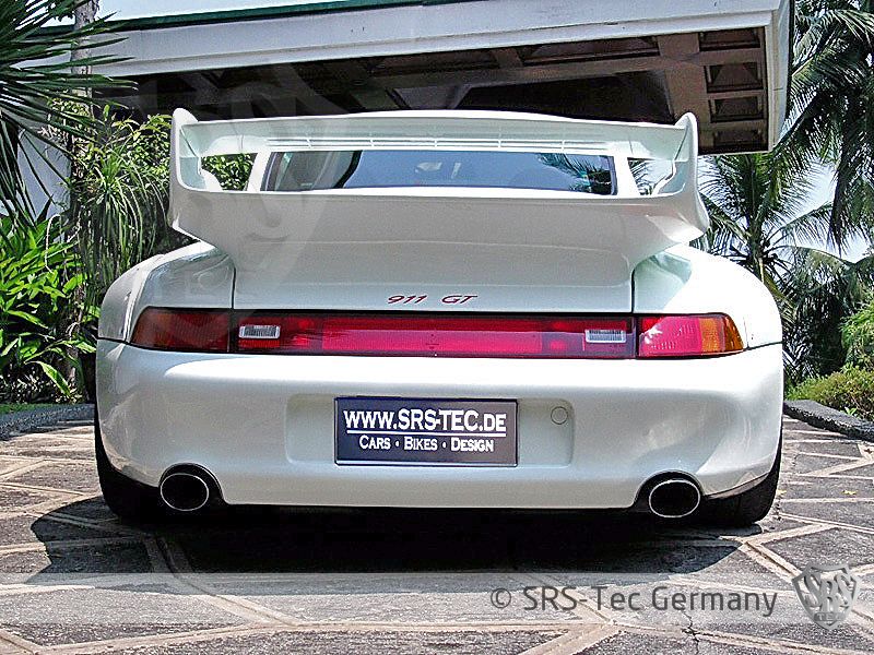 Spoiler posteriore aspetto GT2, Porsche 993