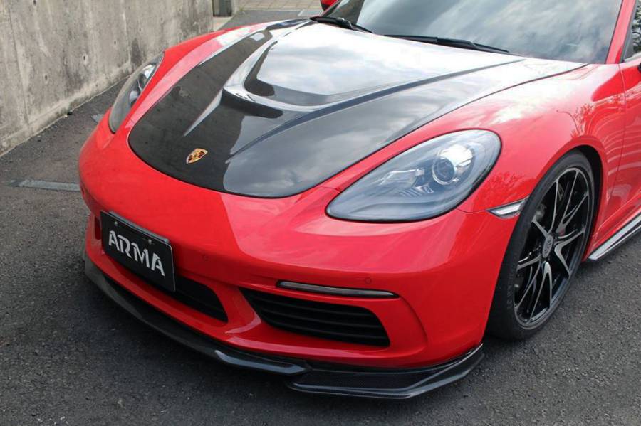 Armaspeed Lip Anteriore in Carbonio PORSCHE BOXSTER 718 CAYMAN 718