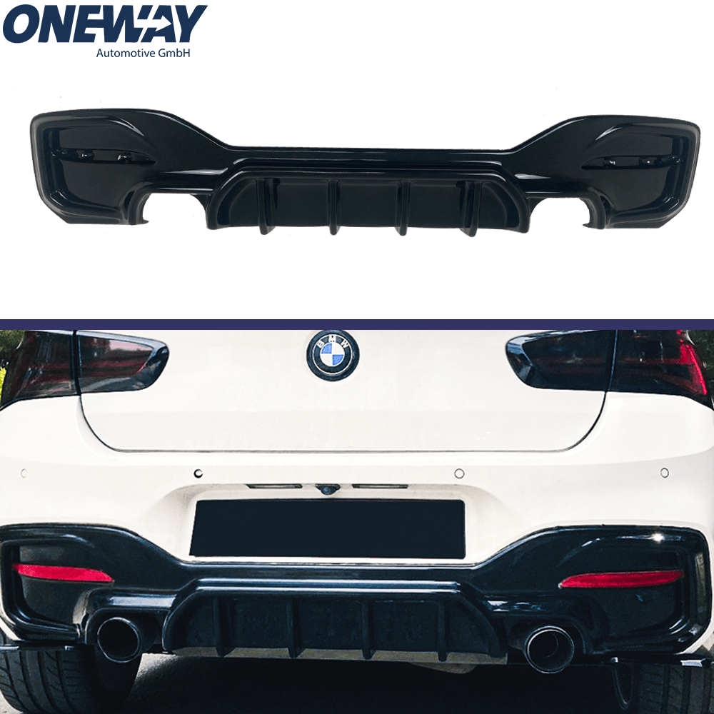 BMW Serie 1 F20 / F21 Facelift M-Power 2015-2019 Diffusore Paraurti Posteriore