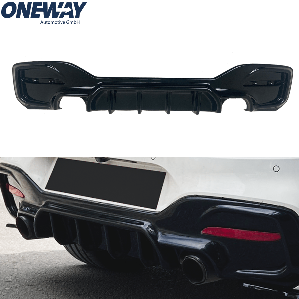 BMW Serie 1 F20 / F21 Facelift M-Power 2015-2019 Diffusore Paraurti Posteriore