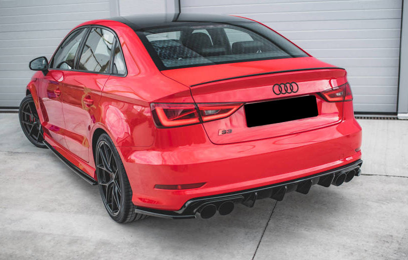 AUDI S3 Sedan 8V 2013-2016 Diffusore Paraurti Posteriore