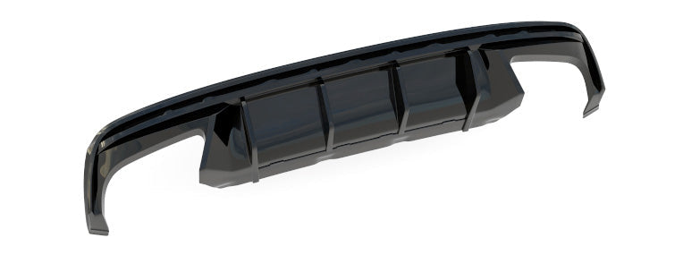 SKODA Octavia RS Mk4 2020+ Diffusore Paraurti Posteriore