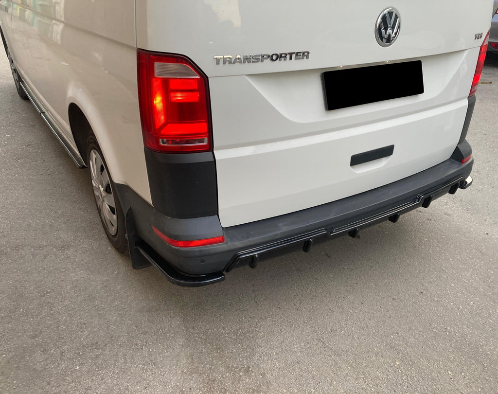VW VOLKSWAGEN Transporter T6 2015-2018 Diffusore Paraurti Posteriore