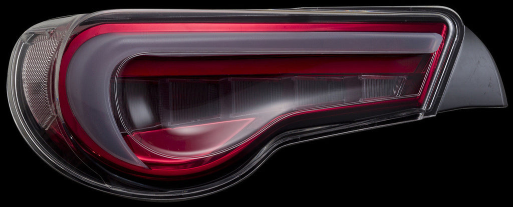 Fari Posteriori VALENTI REVO JEWEL LED TAIL LAMP Freccia sequenziale GT-86/BRZ/FR-S 12+ (Clear Lens / Red Chrome) - em-power.it