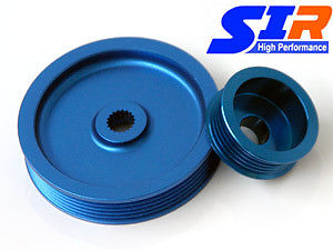 IMPREZA EJ20  WRX  SLOW DOWN PULLEYS | SIR RACING - em-power.it