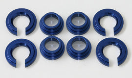 HARD BUSH KIT S13 - S14 - S15 HARD ANODISED BLU