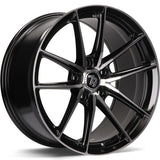 Cerchio in Lega 79WHEELS SCF-A 19x8.5 ET35 5x112 BLACK POLISHED FACE