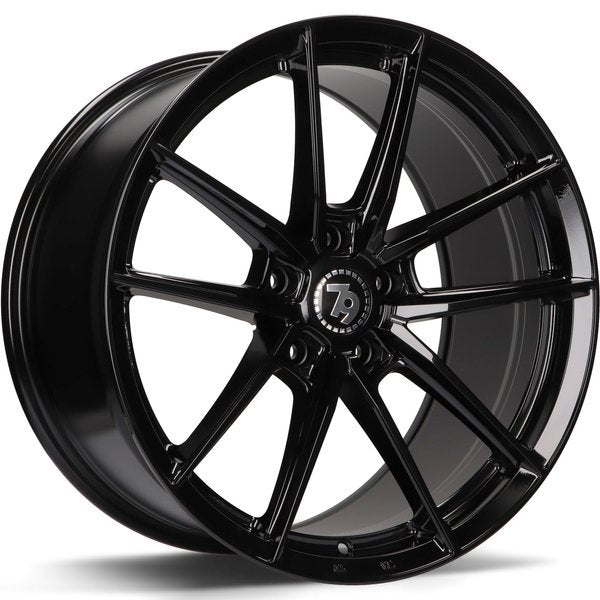 Cerchio in Lega 79WHEELS SCF-A 18x8 ET35 5x120 GLOSS BLACK